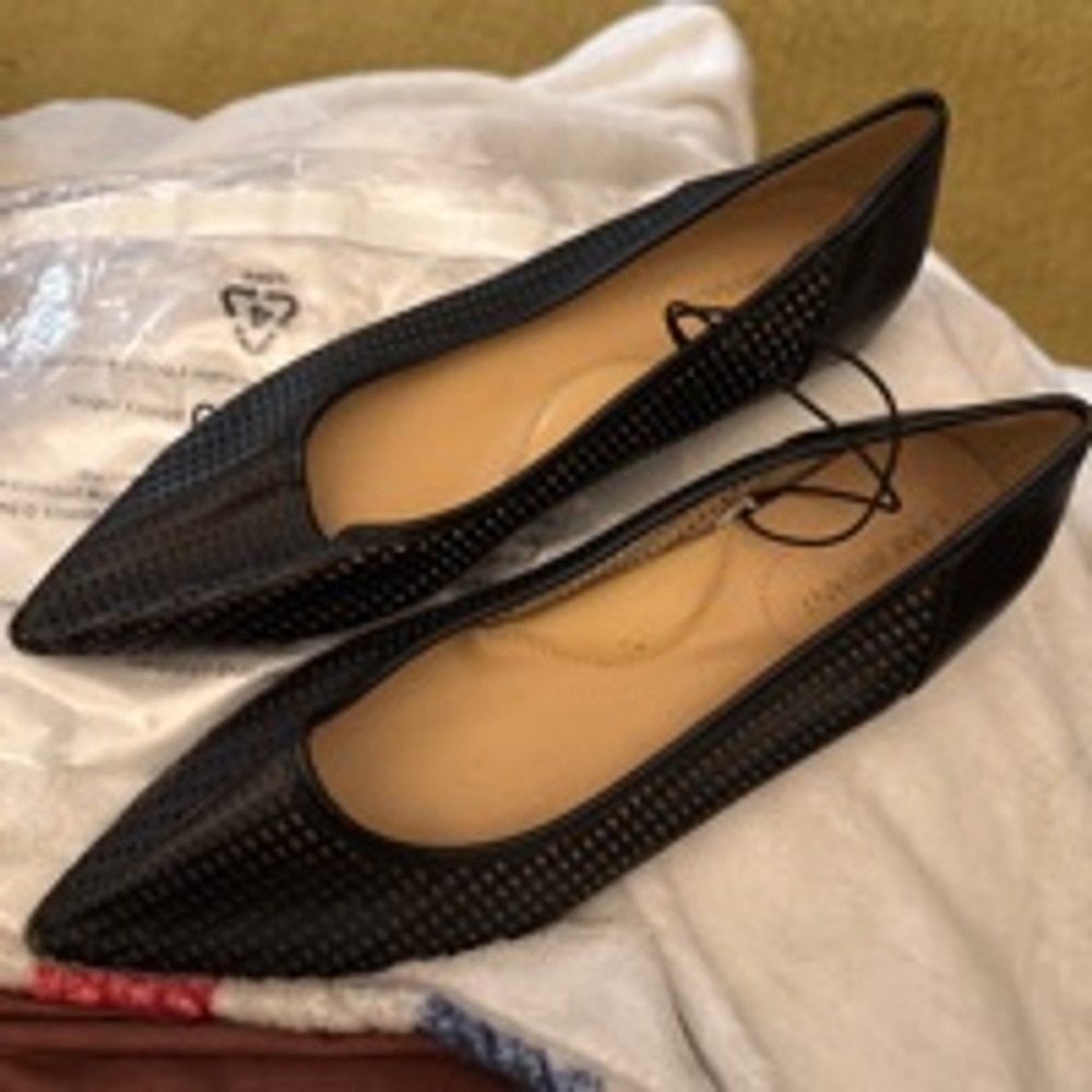Women's Lane Bryant Flats Size 9W Black item 0039 - Picture 3 of 5